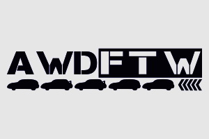 Наклейка - AWD FTW