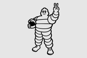 Наклейка - Michelin
