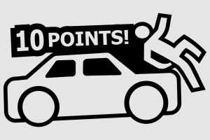 Наклейка - 10points