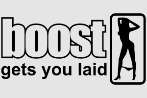 Наклейка - Boost