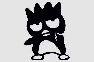 Наклейка - Badtz Maru JDM