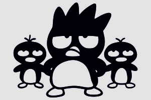 Наклейка - Badtz Maru 3