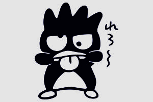 Наклейка - Badtz Maru 2