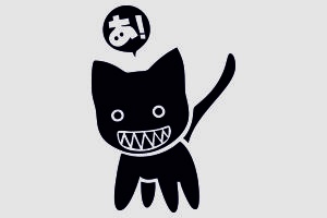 Наклейка - Azumanga Daioh Cat