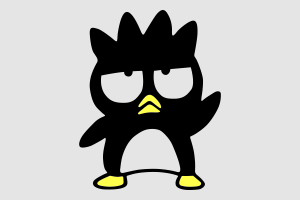 Наклейка - Badtz Maru
