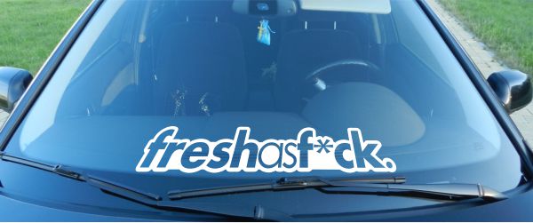 Наклейка - Freshasfuck