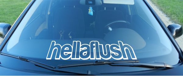 Наклейка - Hellaflush
