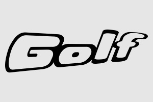 Наклейка - Golf