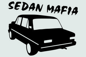 Наклейка - Sedan mafia ВАЗ-2101