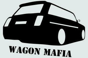 Наклейка - Wagon mafia ВАЗ-2104