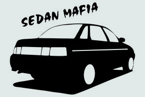 Наклейка - Sedan mafia ВАЗ-2110