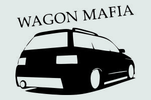 Наклейка - Wagon mafia ВАЗ-2111