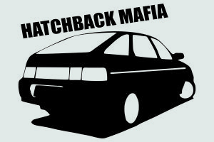 Наклейка - Hatchback mafia ВАЗ-2112