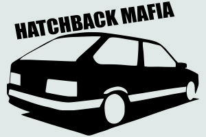 Наклейка - Hatchback mafia ВАЗ-2113