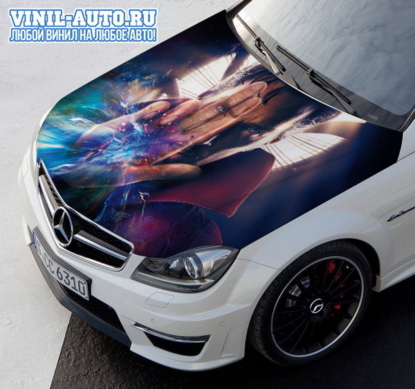 Винилография на капот - Doctor Strange Car