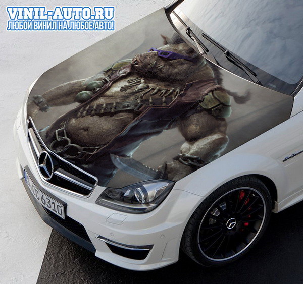 Винилография на капот - Rockstedy Car