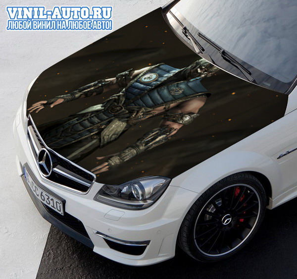 Винилография на капот - Sub-zero car