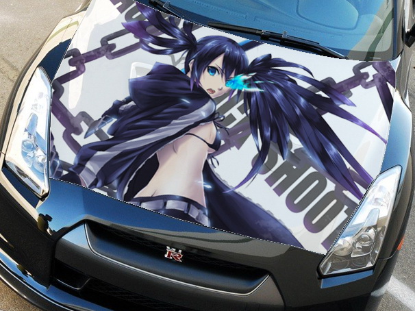 Винилография на капот - Anime Girl 46