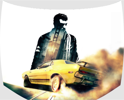 Винилография на капот - Driver: San Francisco
