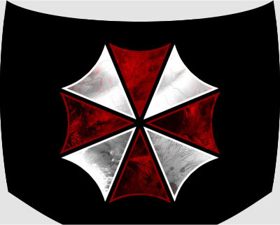 Винилография на капот - Umbrella Corporation
