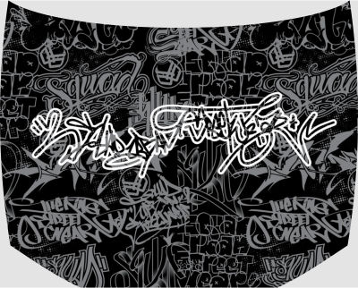 Винилография на капот - Graffiti