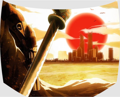 Винилография на капот - Red Steel 2