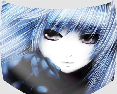 Винилография на капот - The Third / The Girl with the Blue Eye