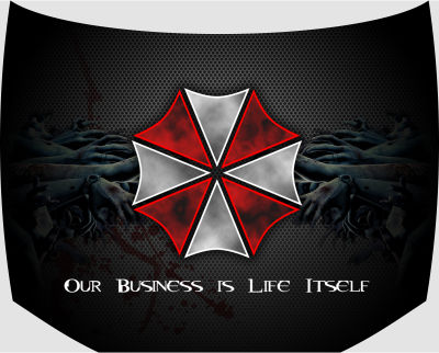 Винилография на капот - Umbrella Corporation: Our Busness