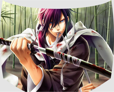 Винилография на капот - Saito Hajime / Hakuouki