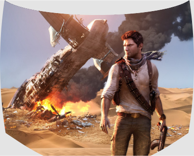 Винилография на капот - Uncharted 3. Иллюзии Дрейка