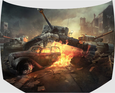 Винилография на капот - World of Tanks 4