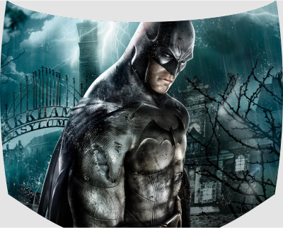 Винилография на капот - Бэтмен (Batman) 3