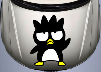 Виниловая наклейка на капот - Badtz Maru