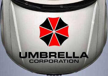 Виниловая наклейка на капот - Umbrella Corporation