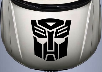 Виниловая наклейка на капот - Автоботы (Autobots)