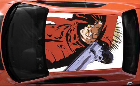 Винилография на крышу - Vash the Stampede / Trigun