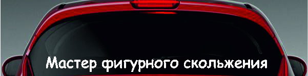 Наклейка - Мастер фигурного скольжения