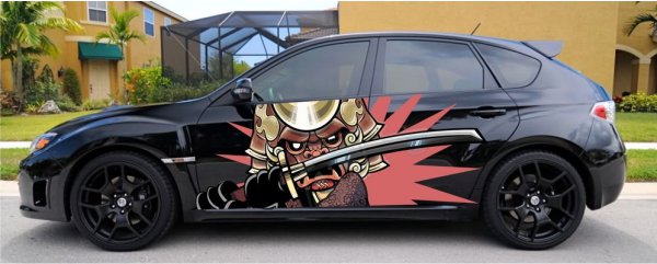 Винилография на борта - Samurai