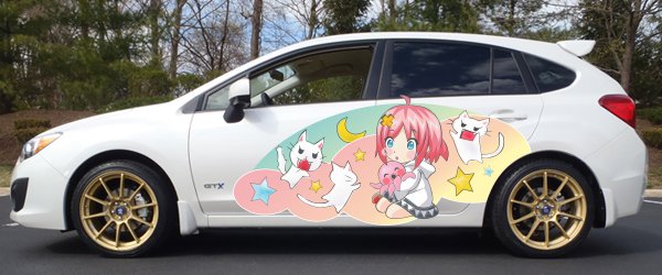 Винилография на борта - Anime Girl