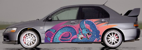 Винилография на борта - Dragon