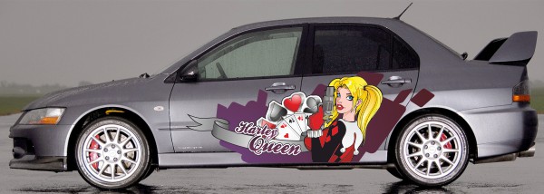 Винилография на борта - Harley Queen