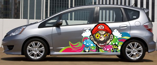 Винилография на борта - Mario