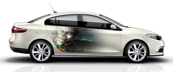 Винилография на светлый авто - Joker