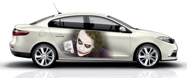 Винилография на светлый авто - Joker 2