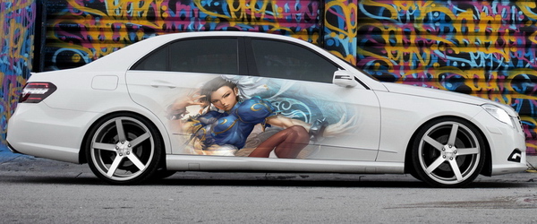 Винилография на светлый авто - Street Fighter