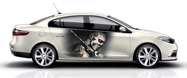 Винилография на светлый авто - Ronin Freak
