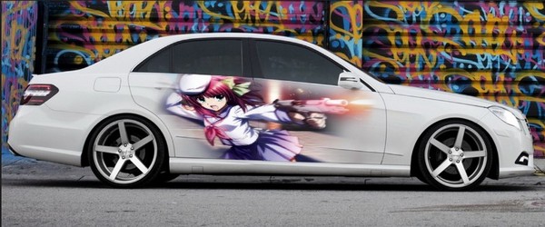 Винилография на светлый авто - Angel Beats