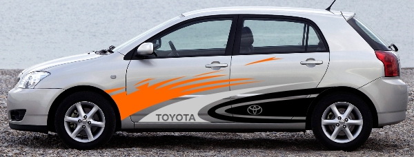 Винил на борта - Toyota