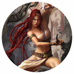 Наклейка на запаску - Heavenly Sword