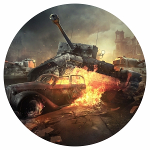 Наклейка на запаску - World of Tanks